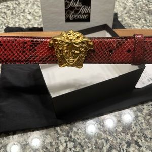 Versace belts size 95/38 excellent condition